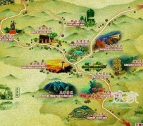 遵化市景点地图(长沙景点地图)